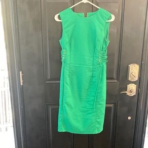 Green Work Dress